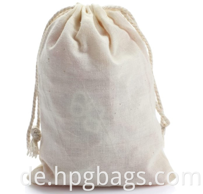 Drawstring Gift Bags Muslin Bag